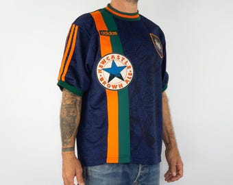 Adidas Vintage Football Jersey 1997/98 | Newcastle United | Brown Ale Sponsor | M