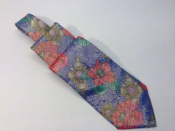 Paco Rabanne | Vintage | 1980s | Necktie | Paisley