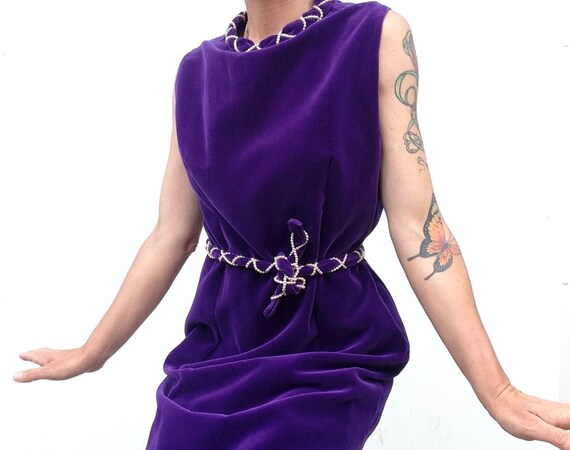 M and s velvet hotsell dress