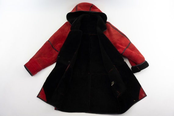 Vintage Shearling Jacket | 1990s | Oversize | She… - image 7