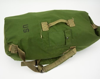 ヴィンテージ 米軍 ダッフルバッグ 1980年代 | グリーン OD7 ナイロン
