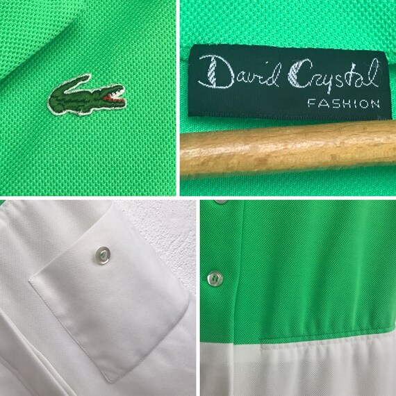 Lacoste David Crystal Vintage Tennis 