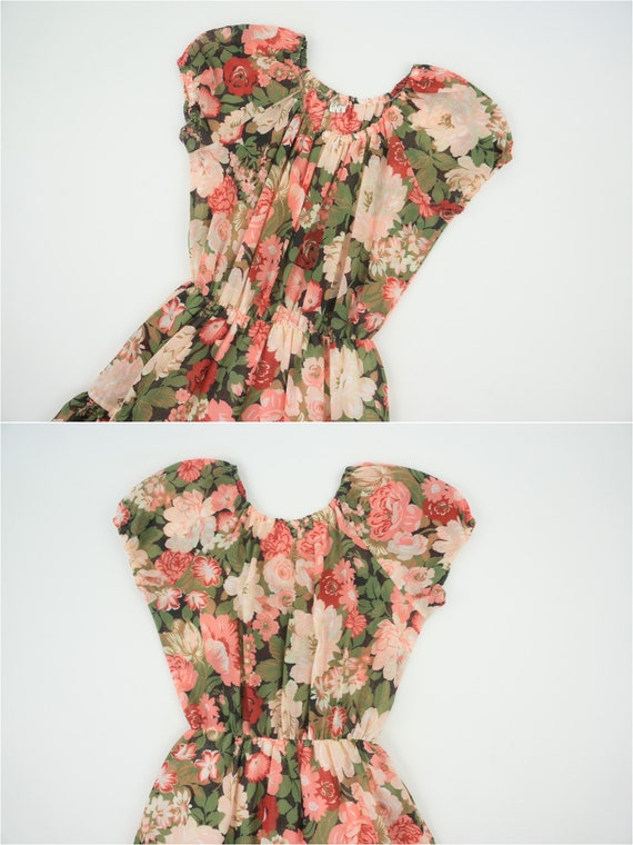Floral Vintage Dress | 1970s | Romantic Summer Dr… - image 7