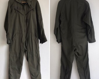 1970's Military Deadstock Jumpsuit || Size Small Ladies