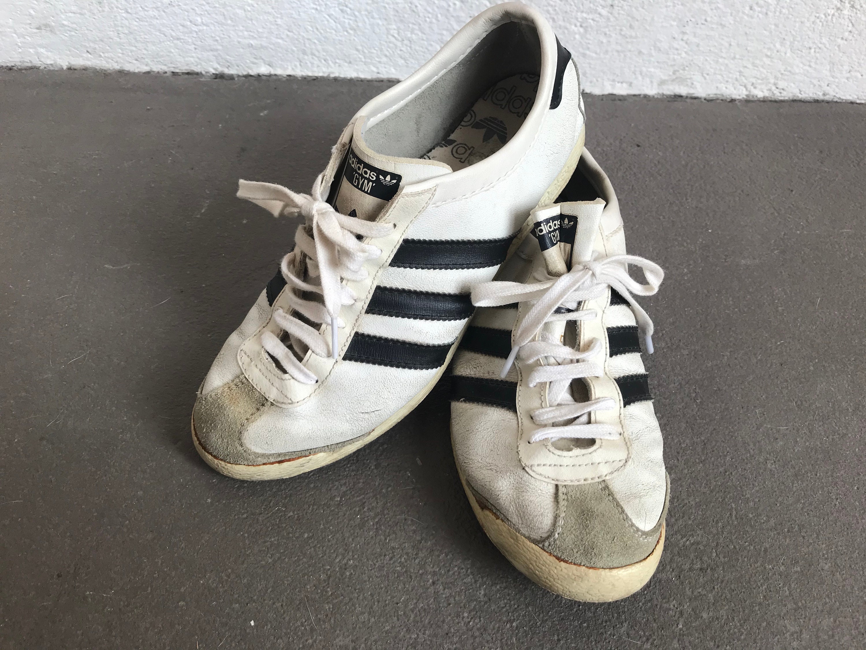 Adidas Gym Sneakers 1970s With - Etsy Norway