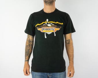 Camiseta vintage Harley Davidson, década de 1990 / SRO Kokesh Cycle Minneapolis / Camiseta de algodón con gráficos / EE. UU.