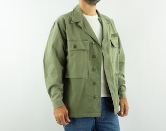 ジャケット・アウター vintage M43 HBT USARMY special patch 40s Vintage 40's U.S. Army M-43 HBT 13-Star Patched Jacket