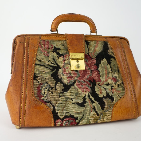 Vintage Carpet Bag Etsy