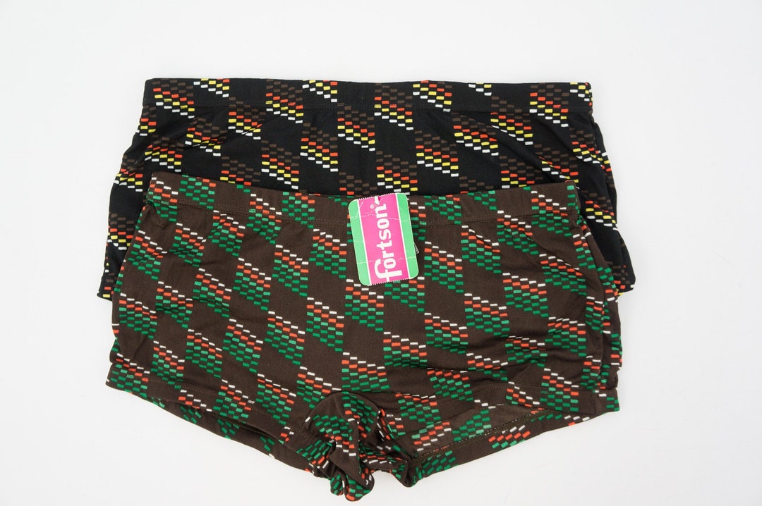 Fortson Vintage Men's Swimwear 1970s Swim Brief With Etsy