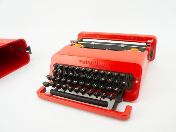ヴィンテージ オリベッティ バレンタイン タイプライター 1960年代