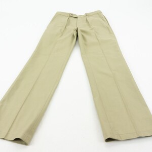 Vintage Pigeon Voyageur Work Pants 1950s | Beige Chino Cotton Workwear | NOS | France | M image 6