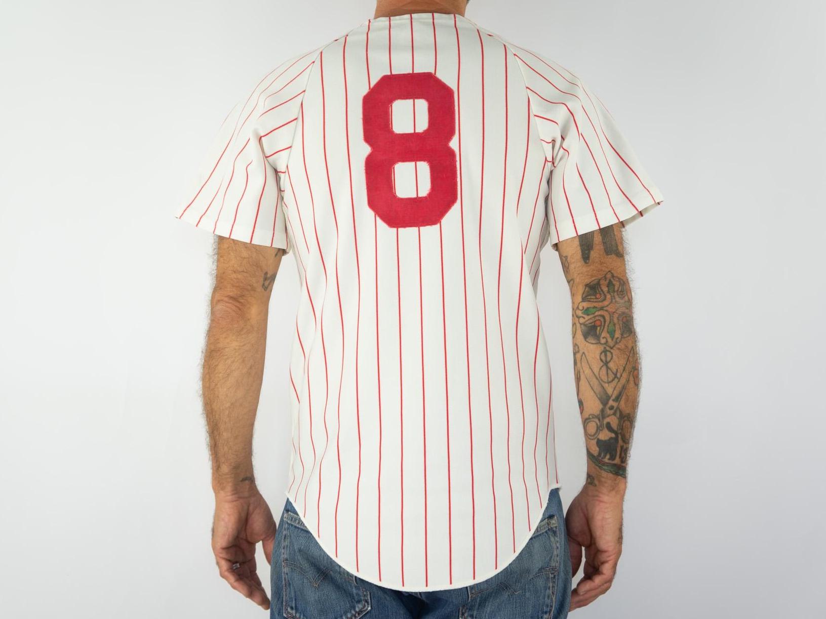 Small 60年代 Spanjian フットボールTシャツ 38 レーヨン混 
