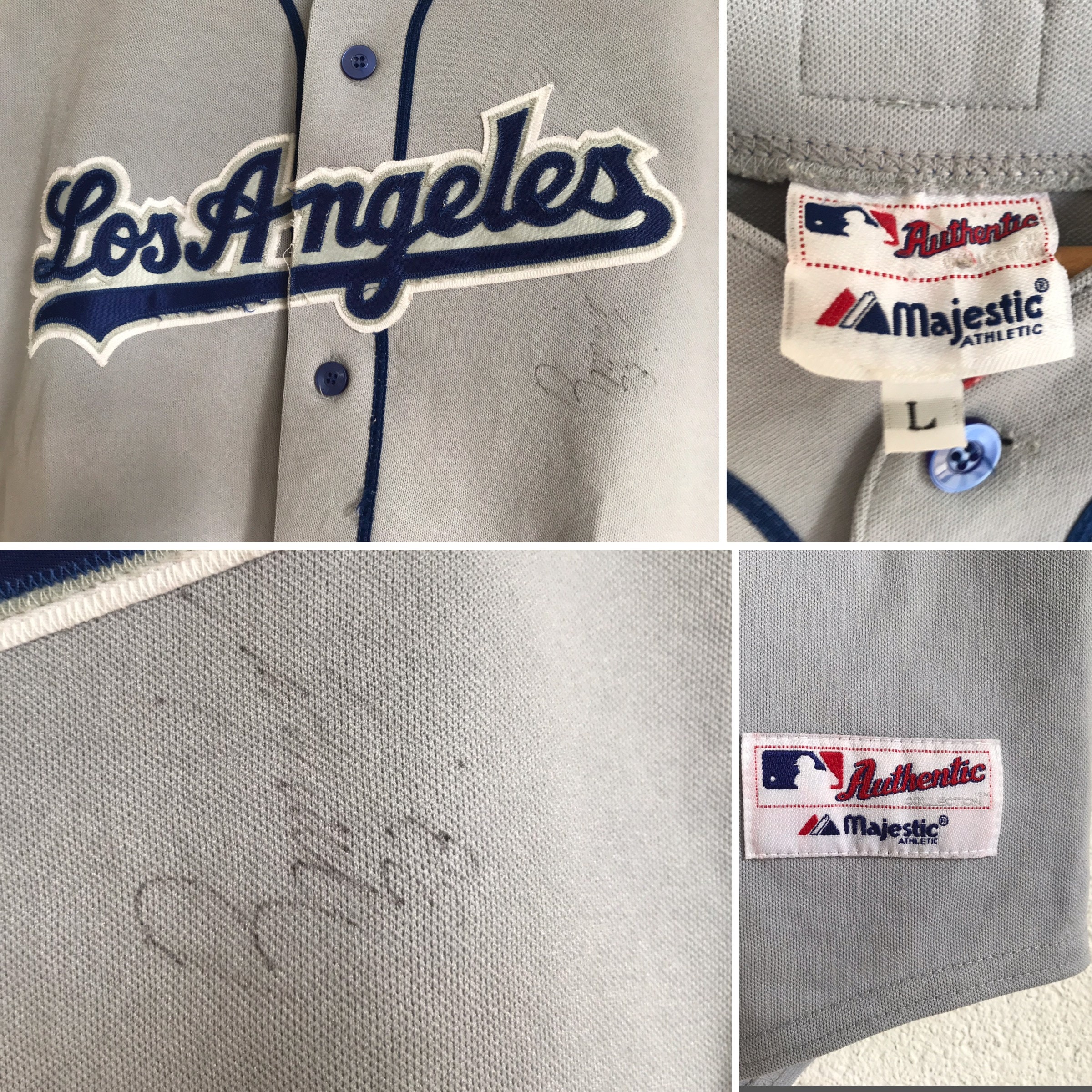 Vintage Los Angeles Dodgers Rawlings Baseball Jersey, Size 46, XL
