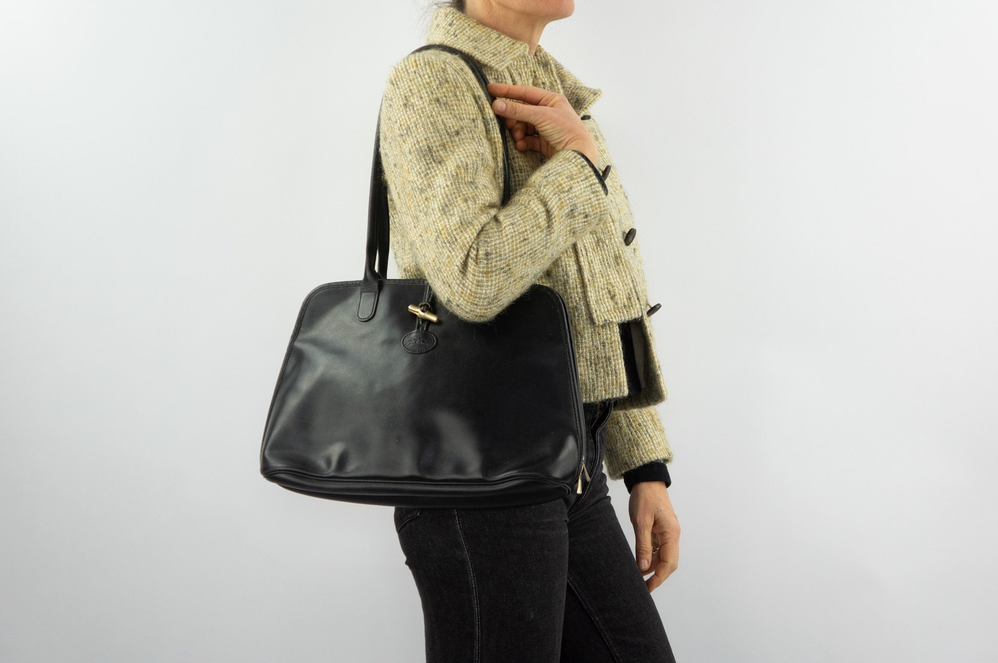 80's vintage Longchamp classic dark brown nappa leather mini speedy st –  eNdApPi ***where you can find your favorite designer  vintages..authentic, affordable, and lovable.