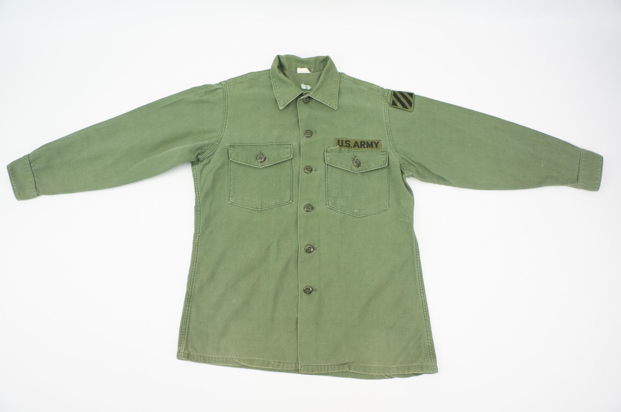 Vintage OG 107 US Army Shirt 1970s | Type 3 Fatigue Utility