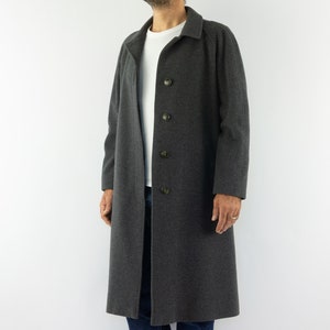 ジャケット・アウター 48 Burberry 80s Wool Liner Balmacan coat 48 Burberry 80s Wool Liner Balmacan coat