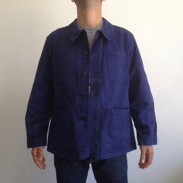 French Worker Jacket - Etsy