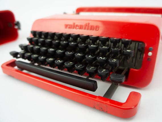 ヴィンテージ オリベッティ バレンタイン タイプライター 1960年代