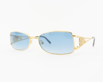 Bvlgari 521 Rimless Shield Sunglasses Made in Italy - Bono U2 - Etsy