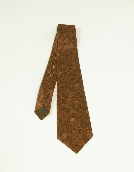 Emilio Pucci | Vintage | 1960s | Tie | orange / bl