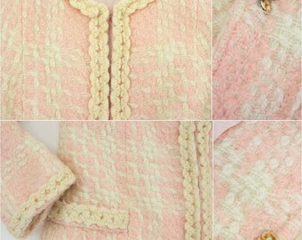 Chanel Pink Bouclé Tweed Jacket ○ Labellov ○ Buy and Sell