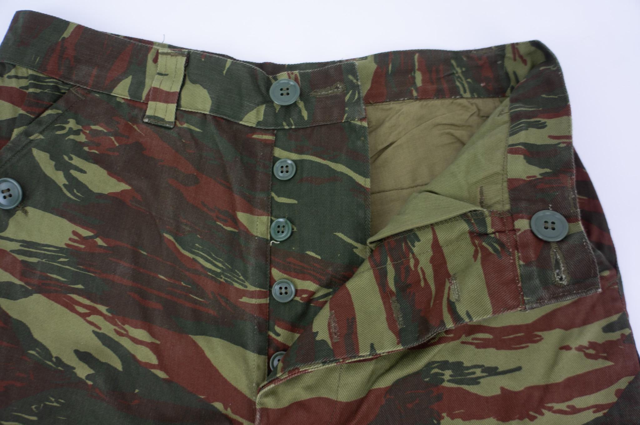 Vintage French M47 Lizard Camo Cargo Pants | Made in France, Size 