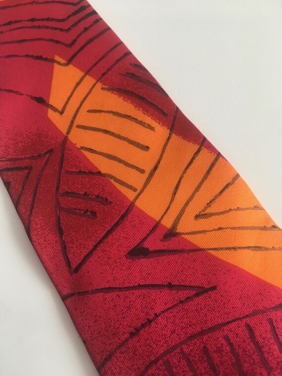 Claude Montana | Vintage Silk Necktie | 1990s | N… - image 4