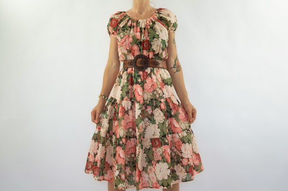 Floral Vintage Dress | 1970s | Romantic Summer Dr… - image 2