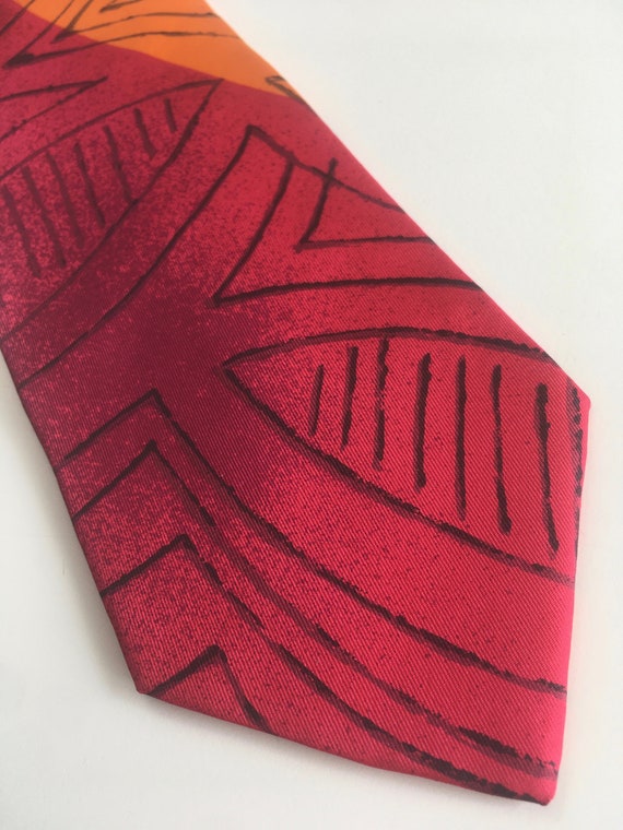 Claude Montana | Vintage Silk Necktie | 1990s | N… - image 3