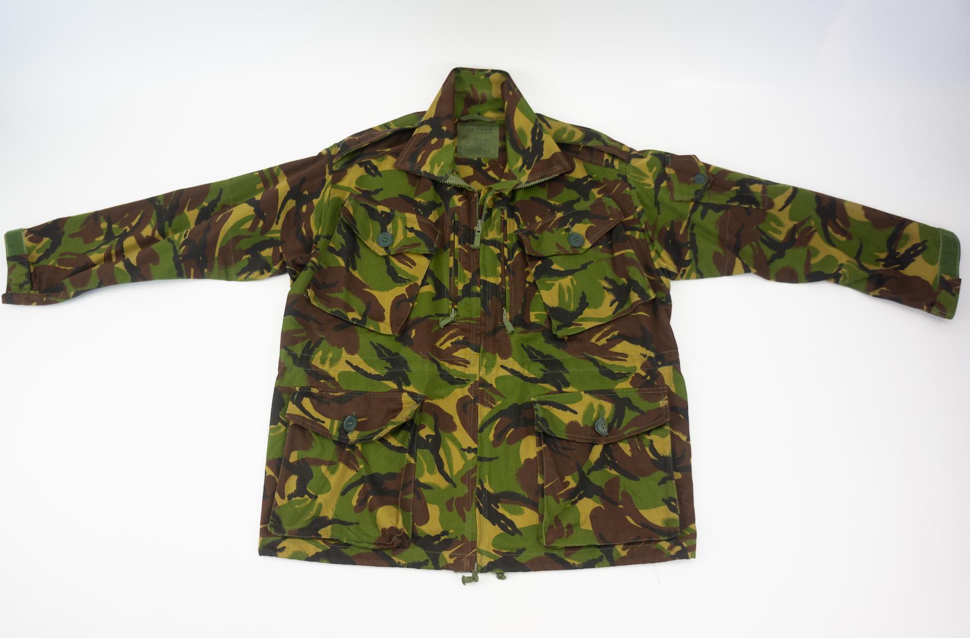 ジャケット・アウター army food inspector's smock 80's VTG 70s 80s British UK Jungle Smock Slant Pocket Poplin