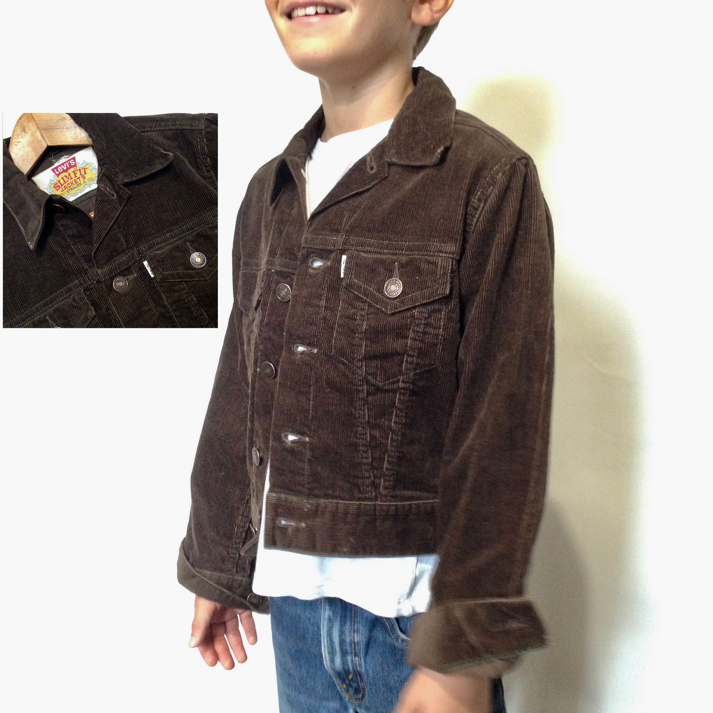 Levi's Big E Vintage Corduroy Jacket 1970s - Etsy Denmark