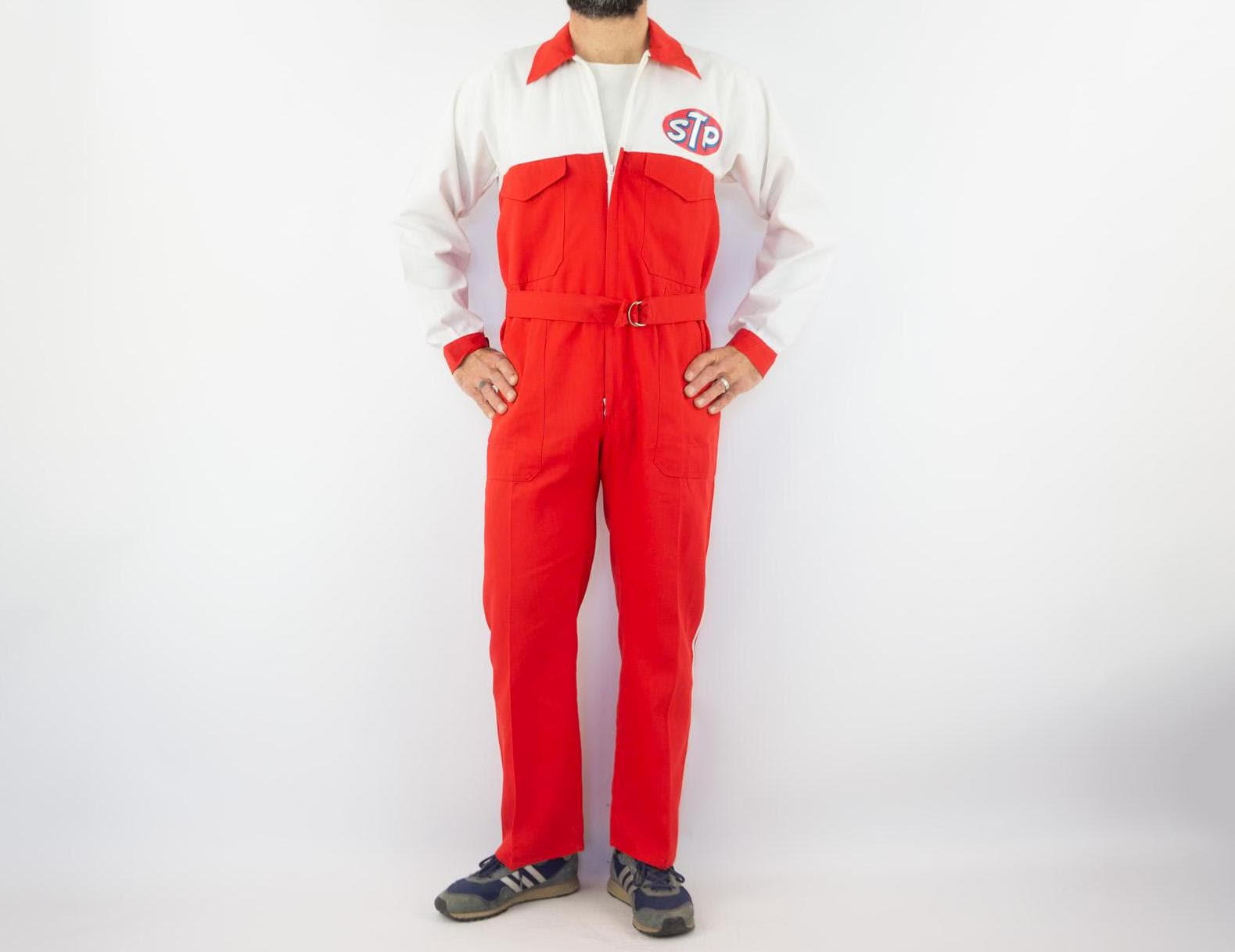 Vintage Comoditex STP Coverall 1970s | Racing Suit Rallye Karting