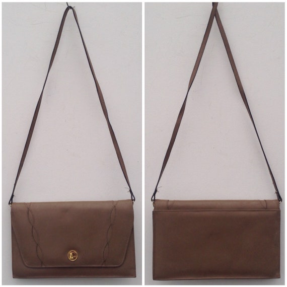 Ted Lapidus | Vintage Handbag | 1980s | Leather E… - image 3