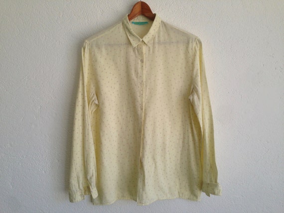 Cacharel | Vintage Blouse | 1980s | Blouse with P… - image 5