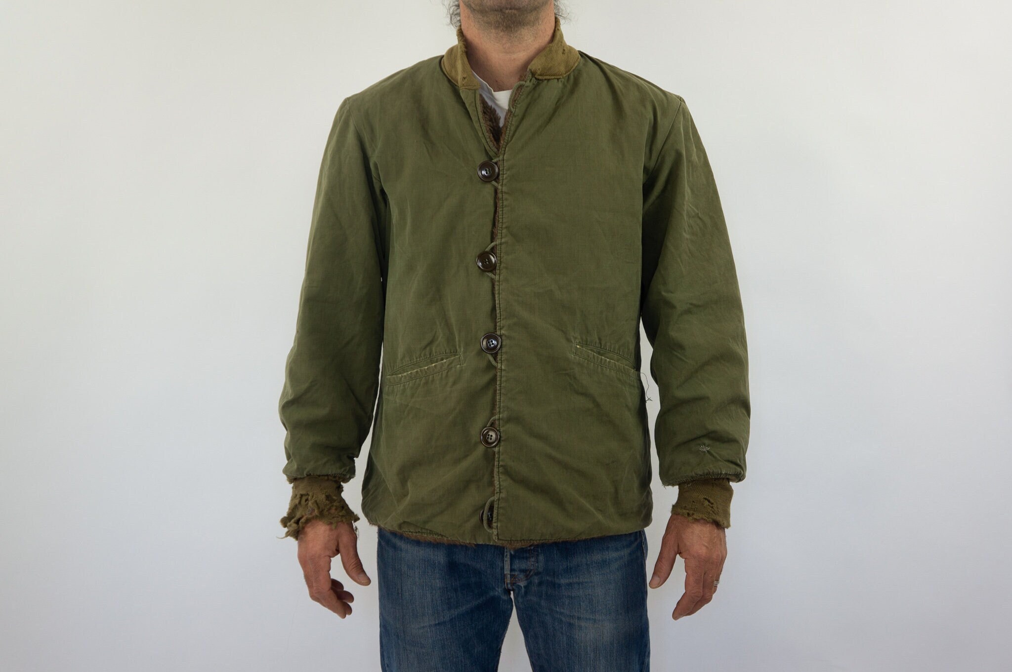 M-43 Field Jacket Liner U.S. Army 1940s WW2 Military - Etsy