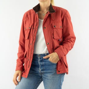 Belstaff vintage dames bikerjack jaren 80 | Gouden label | Iconische motorbovenkleding | Italië | Mijn