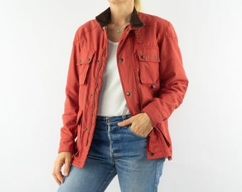 90年代 ヴィンテージ メンズ BELSTAFF XL500 ナイロンジャケット