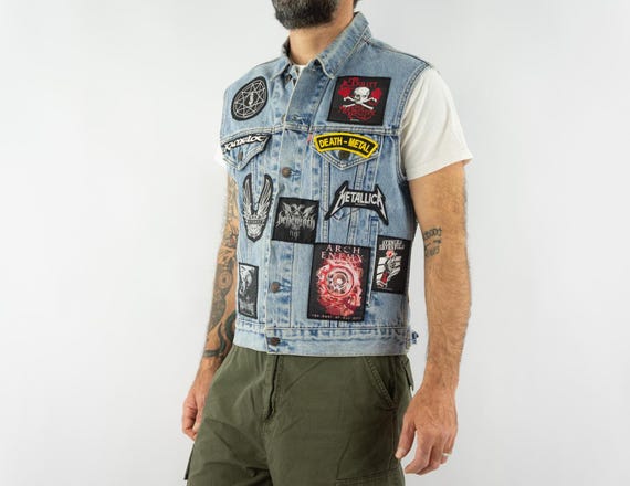 Levi's | Vintage 1990s Battle Vest | Kutte Sleeveless Denim
