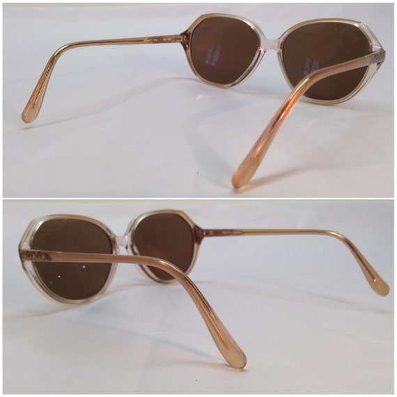 ピエール カルダン | ヴィンテージ サングラス | 1980 年代 | 透明  