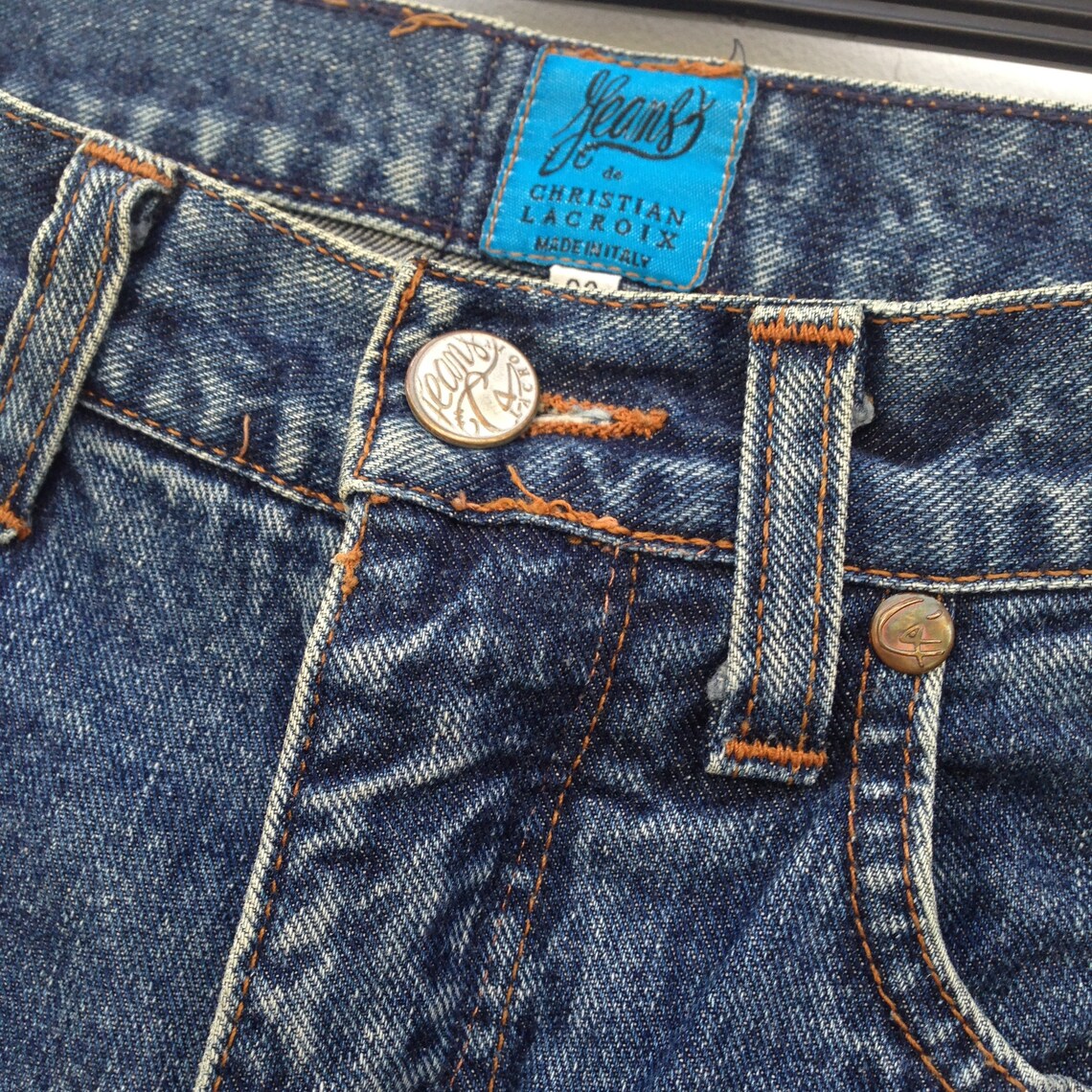 Christian Lacroix Vintage 1980s Jeans Denim pants | Etsy