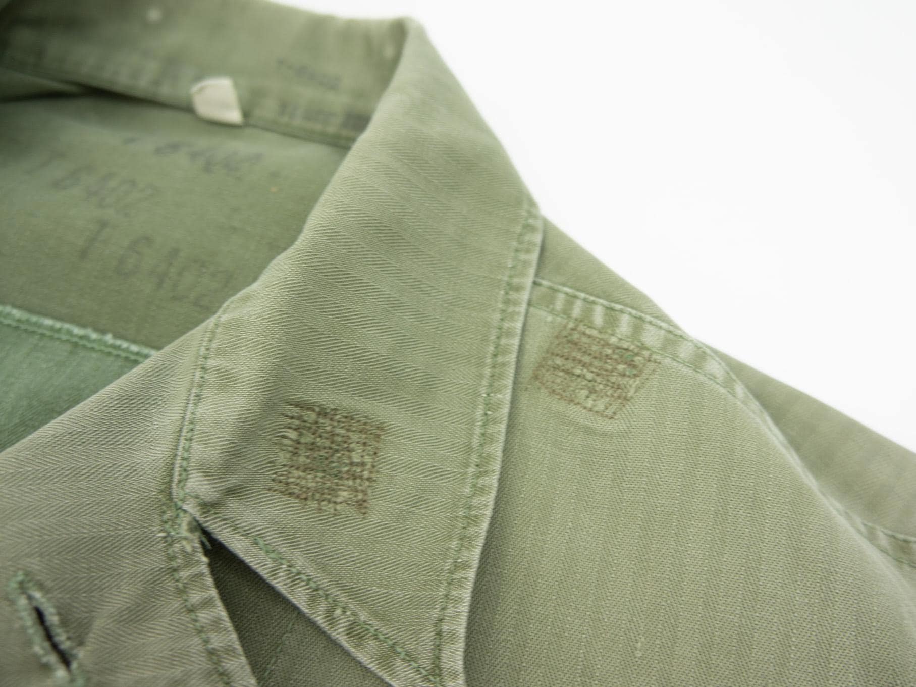 Vintage Us Army M-43 HBT Shirt Jacket 1940s | WWII Field