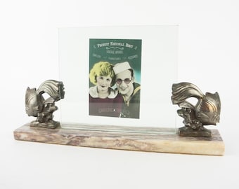 Trophée de pétanque avec le socle en marbre - Label Emmaüs
