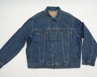Vintage Levi's Trucker Denim Jacket 70550 - Levi Strauss Jeans