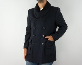 Vivienne Westwood Vintage Wool Cashmere Coat | Black Mid-length