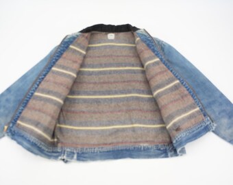 Lee 191-LB Vintage Denim Work Jacket 1960s | Indigo Chore