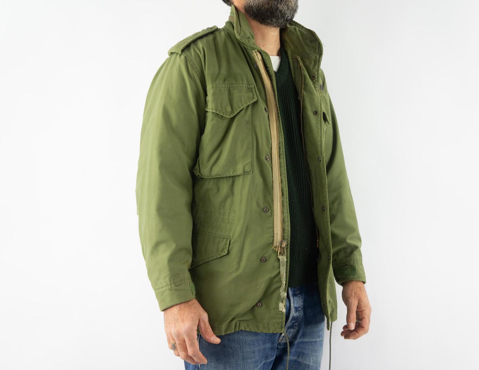 Vintage M65 Field Jacket US Army 1980s | Combat Military Coat
