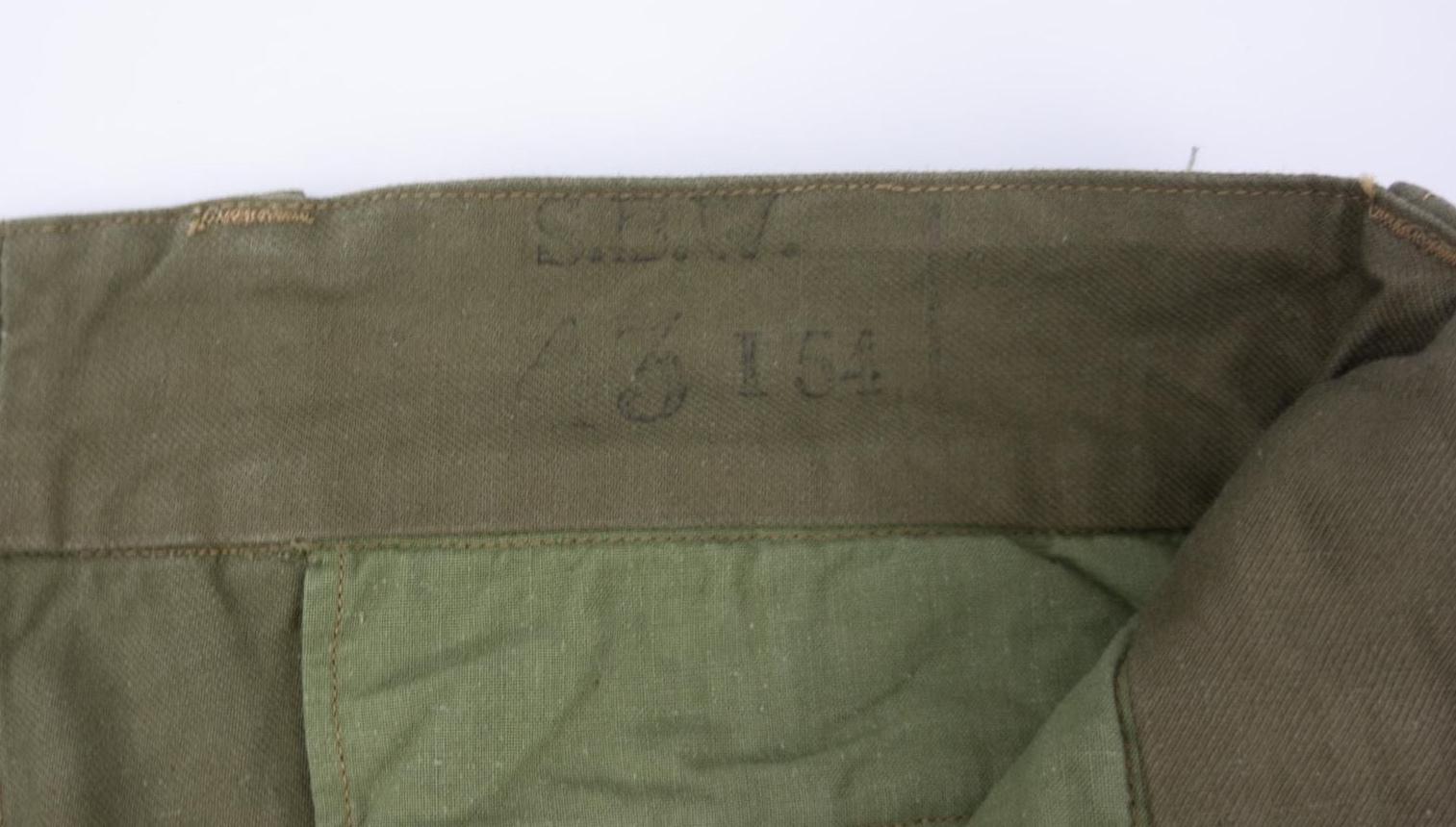 Vintage M47 Shorts 1950s | French Army Cargo Shorts | Algerian War
