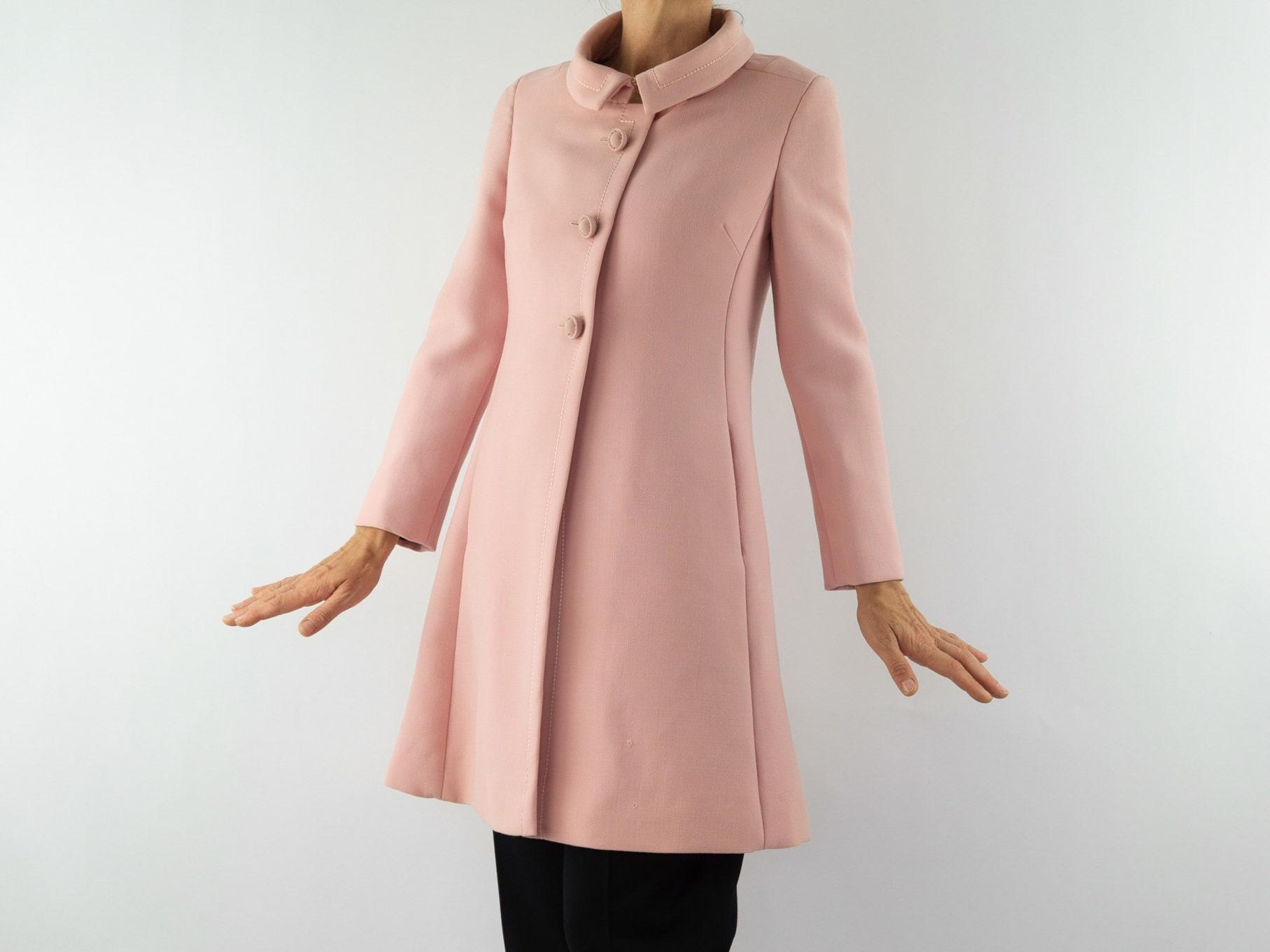 Manteau Caban Crème Coupe Trapèze Jacqueline Riu - Taille 36 - Occasion Très Bon état