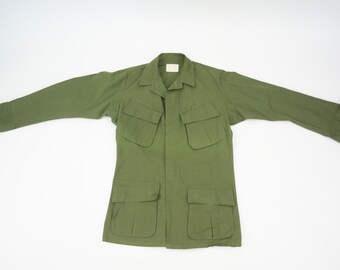 Vintage US Army Tropical Combat Ripstop Jacket 1970s | Jungle