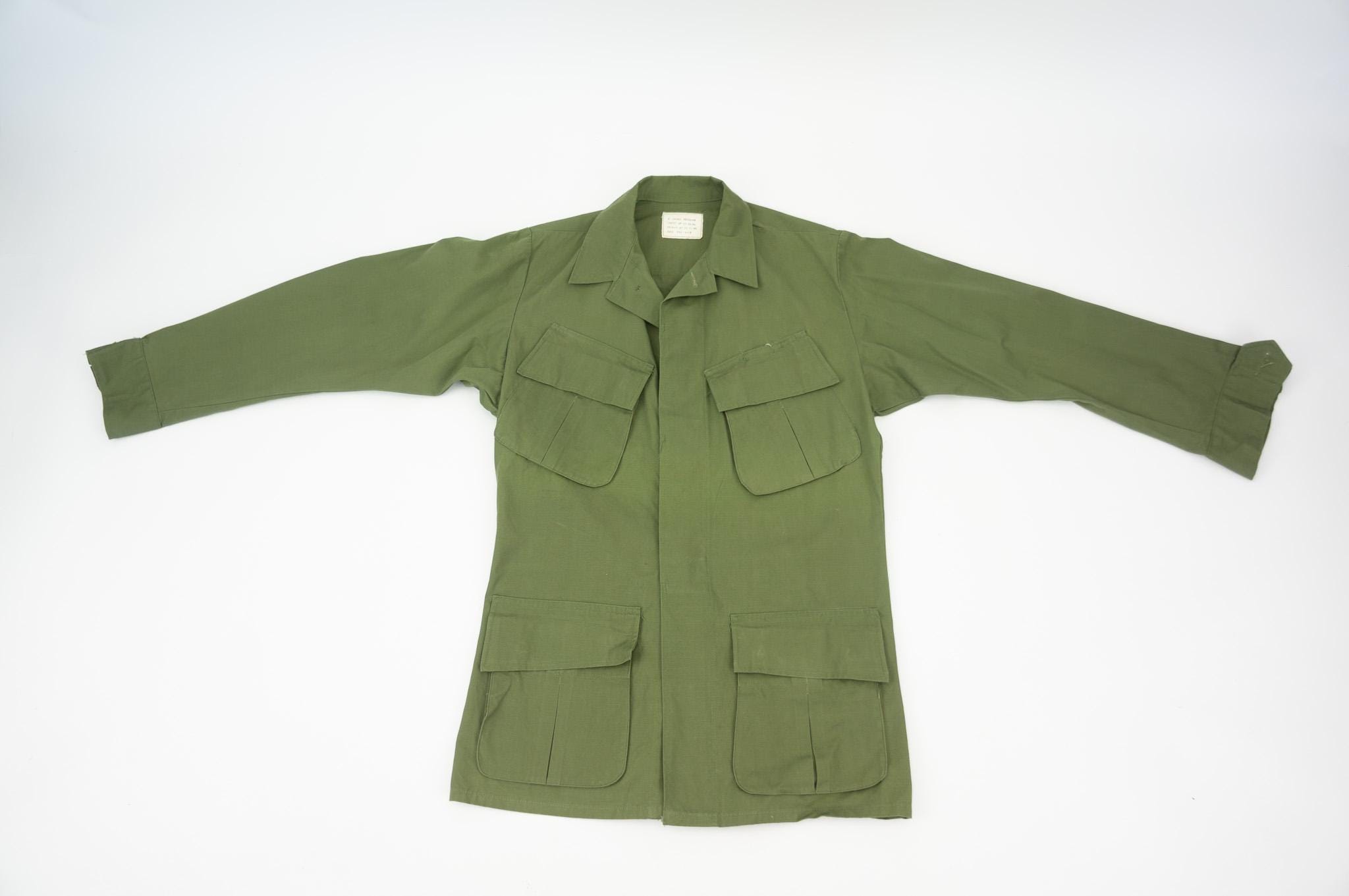 Vintage US Army Tropical Combat Ripstop Jacket 1970s | Jungle